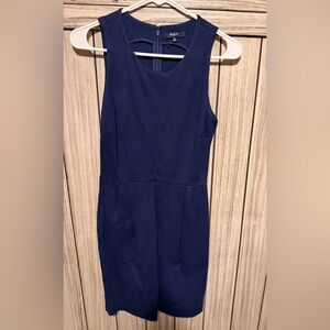 Maxwell Navy Sheath Dress – Size Small